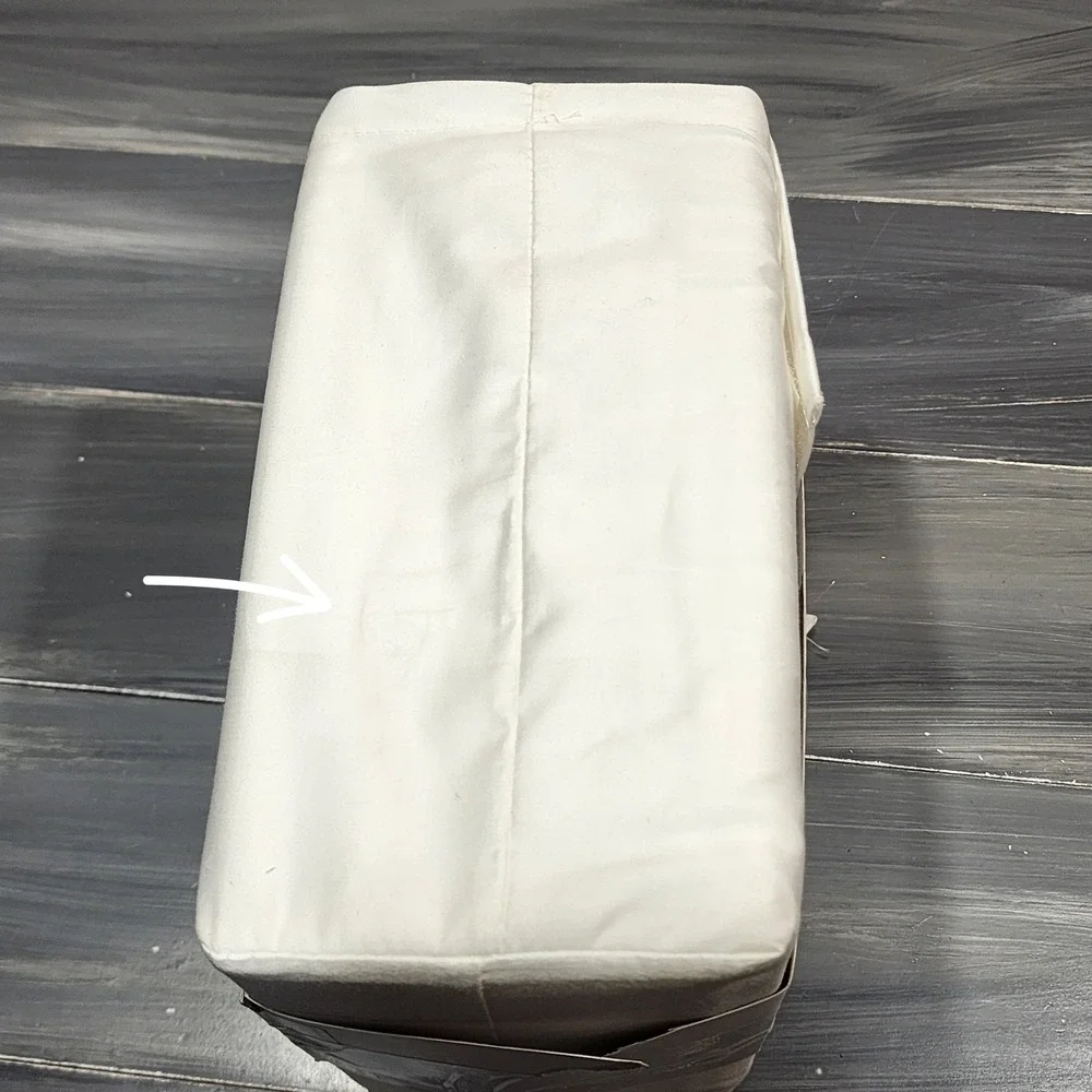 Threshold Hotel Sateen Sheet Set Full White 800 Thread‎ Count 100% Cotton 4pc